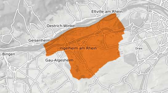 Mietspiegelkarte Ingelheim am Rhein